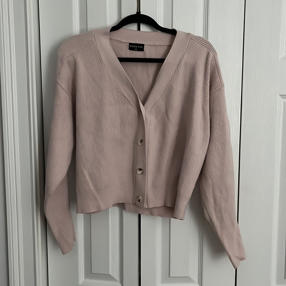 WHITE FOX DUSTY PINK SWEATER